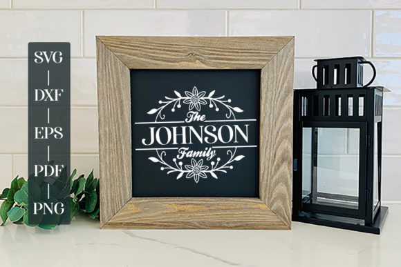 Download Last Name Family Monogram Wreath - Wreath Collection