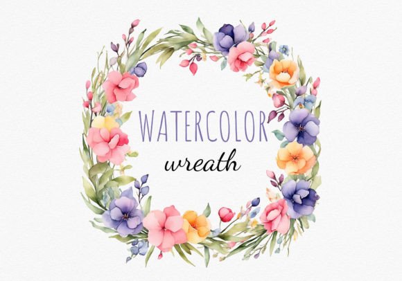 Download Spring Wreath Clipart, Floral Frame - Wreath Collection
